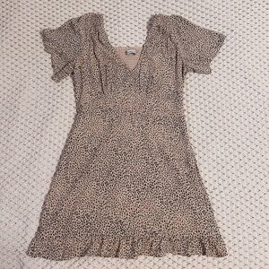 Abercrombie & Fitch Leopard Print Dress